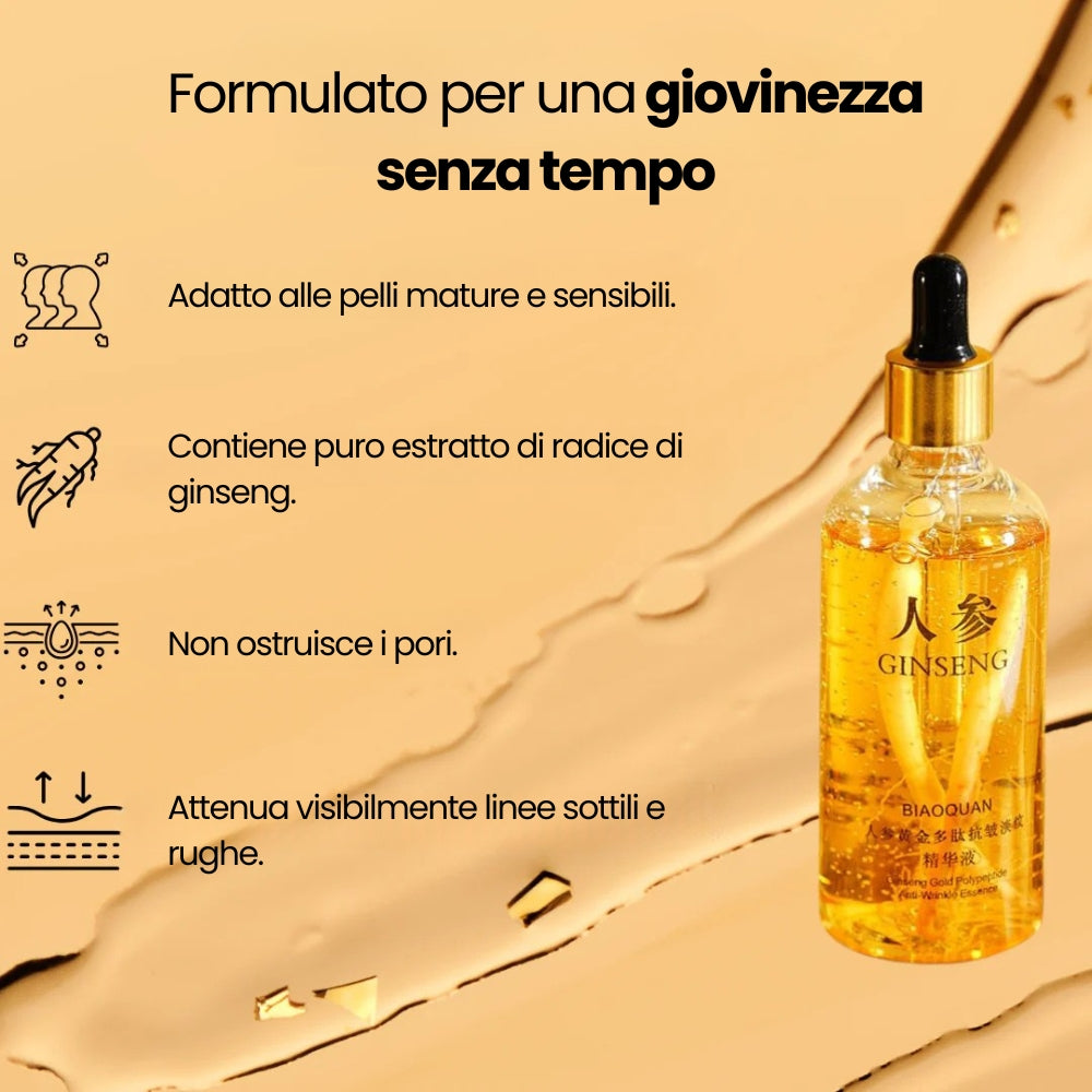 Siero Anti-Età all’oro e al ginseng